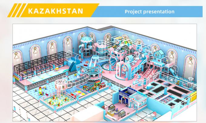 Indoor Naughty Castle Familie Naughty Fort Vriendschappen Commerciële speelapparatuur 1