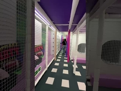 Grote Ruimte Slechte Kasteel Paradijs Indoor Playground