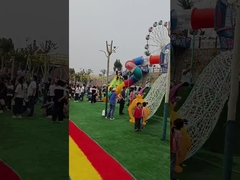 Octopus Droge Grond Kleine Buiten Kinderen Plastic Amusement Apparatuur Set voor Tuin