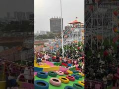 Outdoor Adventure Park opblaasbare opblaasbare trampoline springwolk