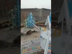 Mini-trampoline Outdoorparkapparatuur klein speelterrein