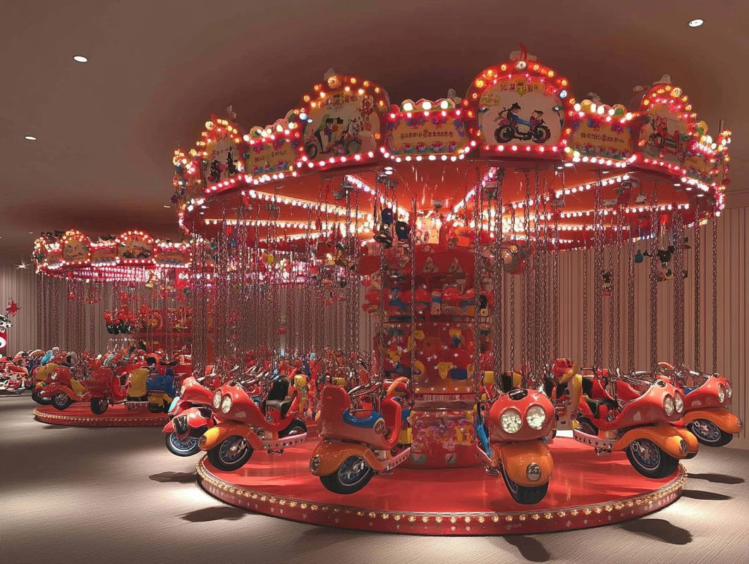 Motorfietsen Vermaakparkapparatuur Familie Indoor Play Centre Apparatuur 5,5 m