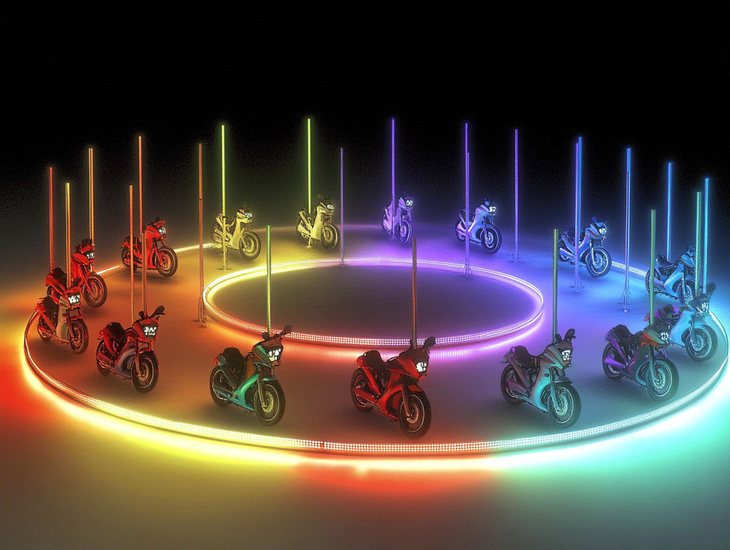Motorfietsen Vermaakparkapparatuur Familie Indoor Play Centre Apparatuur 5,5 m