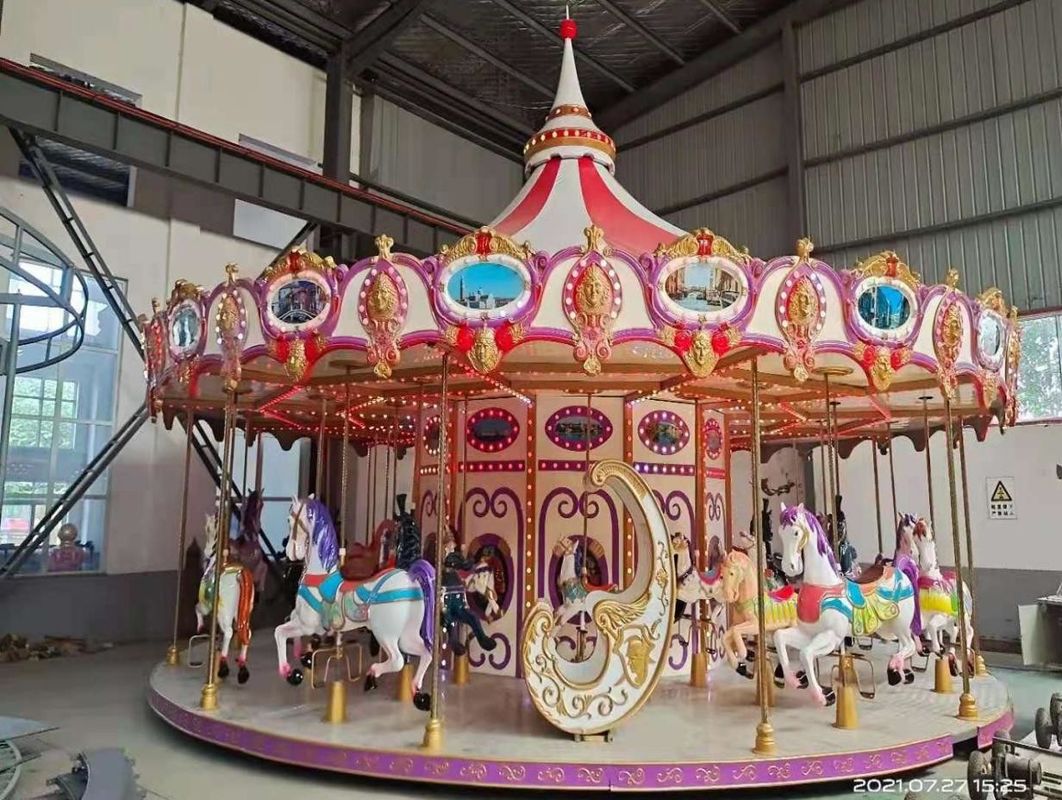 Luxe pretpark rondloopbaan Outdoor Park Rides Kinderen Beste 24 zitplaatsen rondloopbaan