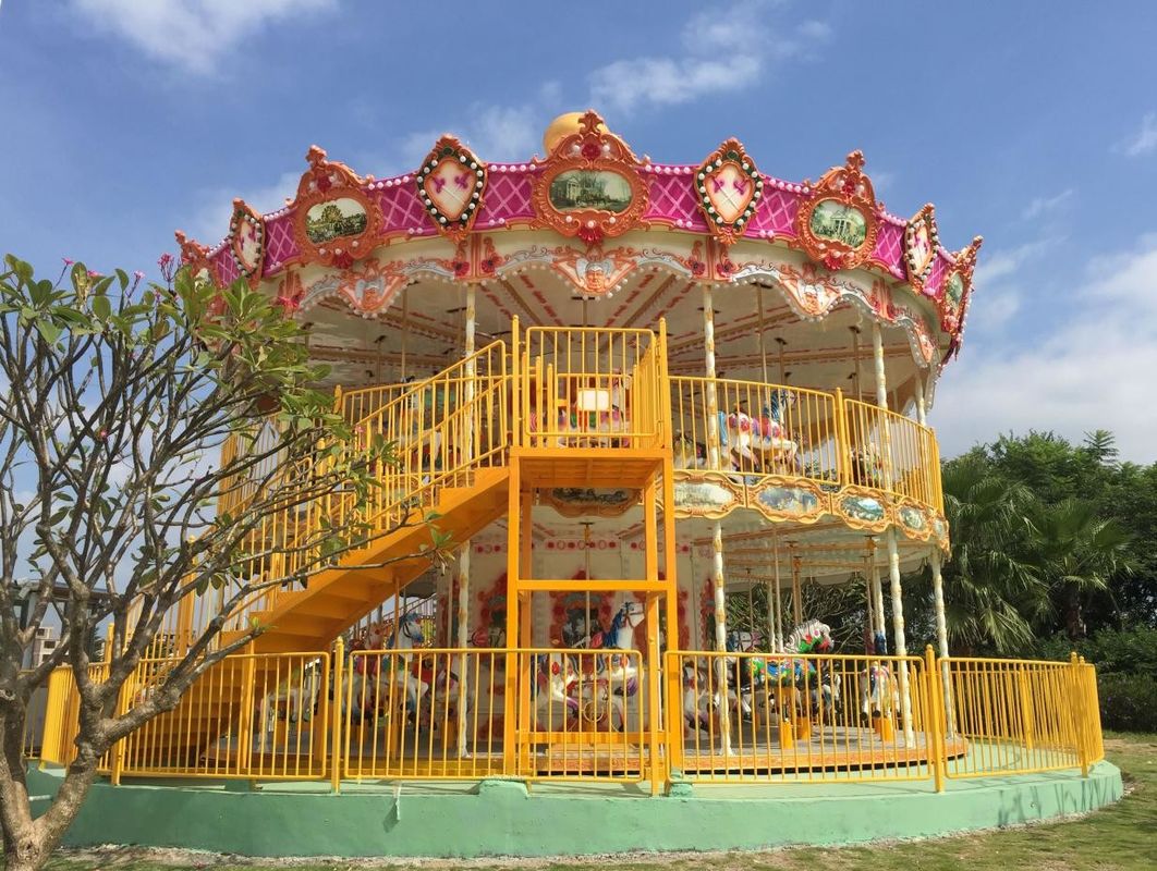 Luxe pretpark rondloopbaan Outdoor Park Rides Kinderen Beste 24 zitplaatsen rondloopbaan
