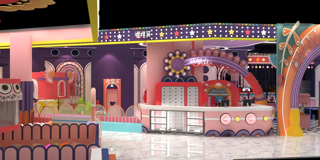 Premium Indoor Speelplaats Zacht Speelgoed Set Voor Kinderen Commerciële Kinderspeelplaats Met Stoute Kasteel En Glijbaan