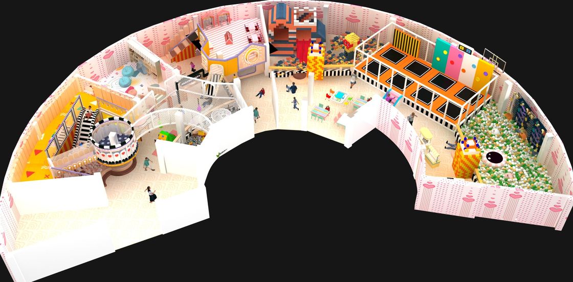 Nieuw ontwerp Custom Theme Indoor Commerciële speeltuin Kinderen speeltuin Apparatuur Winkelcentrum Kinderdagverblijf Pretpark