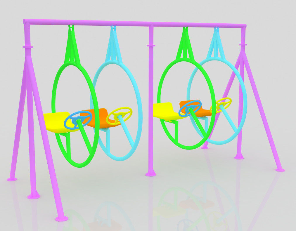Kinderen Swing Rides Interactieve speeltuintuitrusting Inclusief ontwerp met 24/7 klantenservice en technische ondersteuning