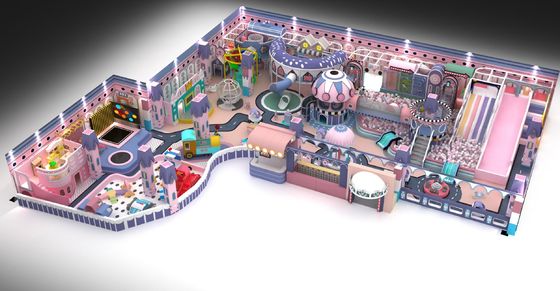 Speelruimte Naughty Castle 500kg Kindveilig Commercieel Soft Play-apparatuur