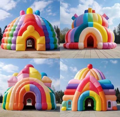 Reuzenopblaasbaar kasteel voor kinders opblaasbaar kasteel