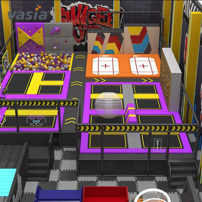 Op maat gemaakt trampoline kinderen springende bed park kinderen speeltuin