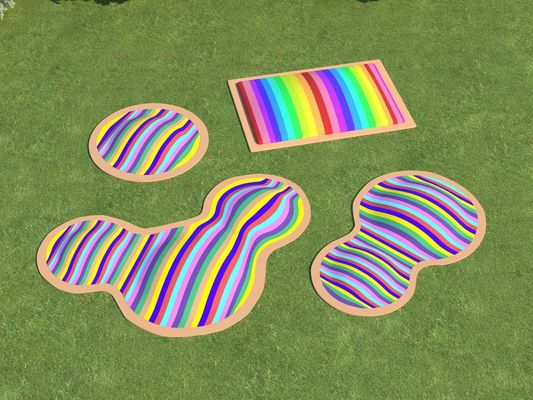 Outdoor Adventure Park opblaasbare opblaasbare trampoline springwolk