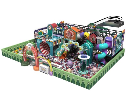 Kinders Indoor Game Room Fun Polypropyleen Indoor Playground Set