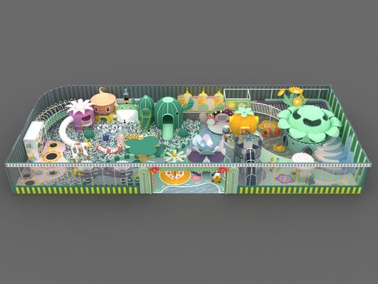 5M X 6M Kinders Soft Play Set Commerciële speeltuinapparatuur voor scholen