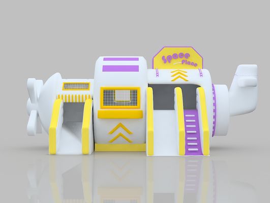 5m - 8m opblaasbaar springhuis Kasteel Kinders springkasteel En glijbaan