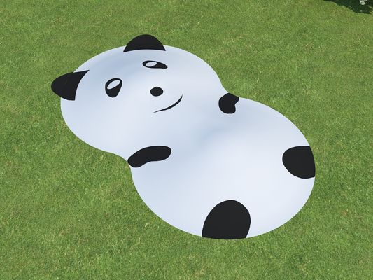 Panda Jumping Cloud opblaasbare trampoline voor binnen speeltuinen