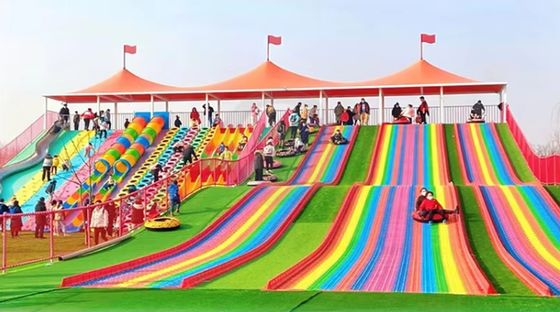 Gepersonaliseerde speeltuin glijbaan voor kinderen 3-12 jaar oud
